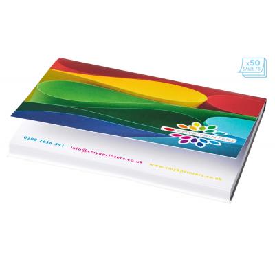 Image of Sticky-Mate® A7 soft cover sticky notes 100x75 - 100 pages